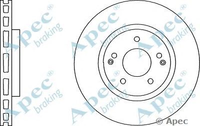 APEC BRAKING dsk2994 -  Тормозной диск